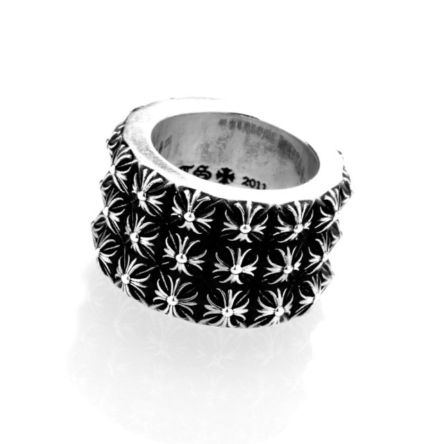 Chrome Heartsレプリカ クロムハーツ【Chrome Hearts】ピートパンクトリプルリング